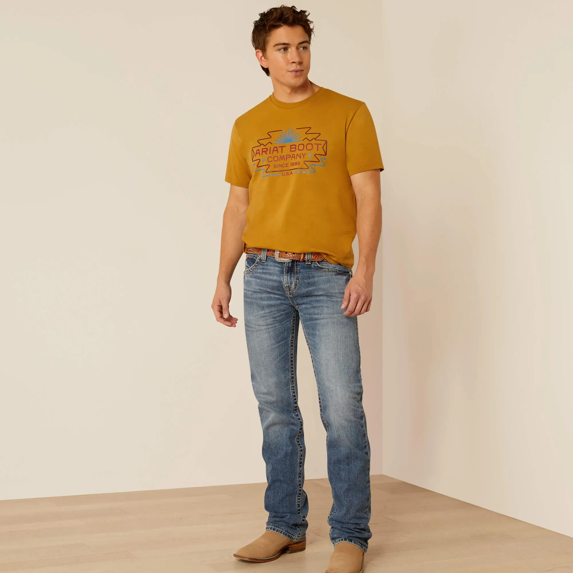 ariat_amigo_tshirt_2.webp Flash Sale Amigo T-Shirt Herren Tops & T-Shirts | Oberteile & T-Shirts
