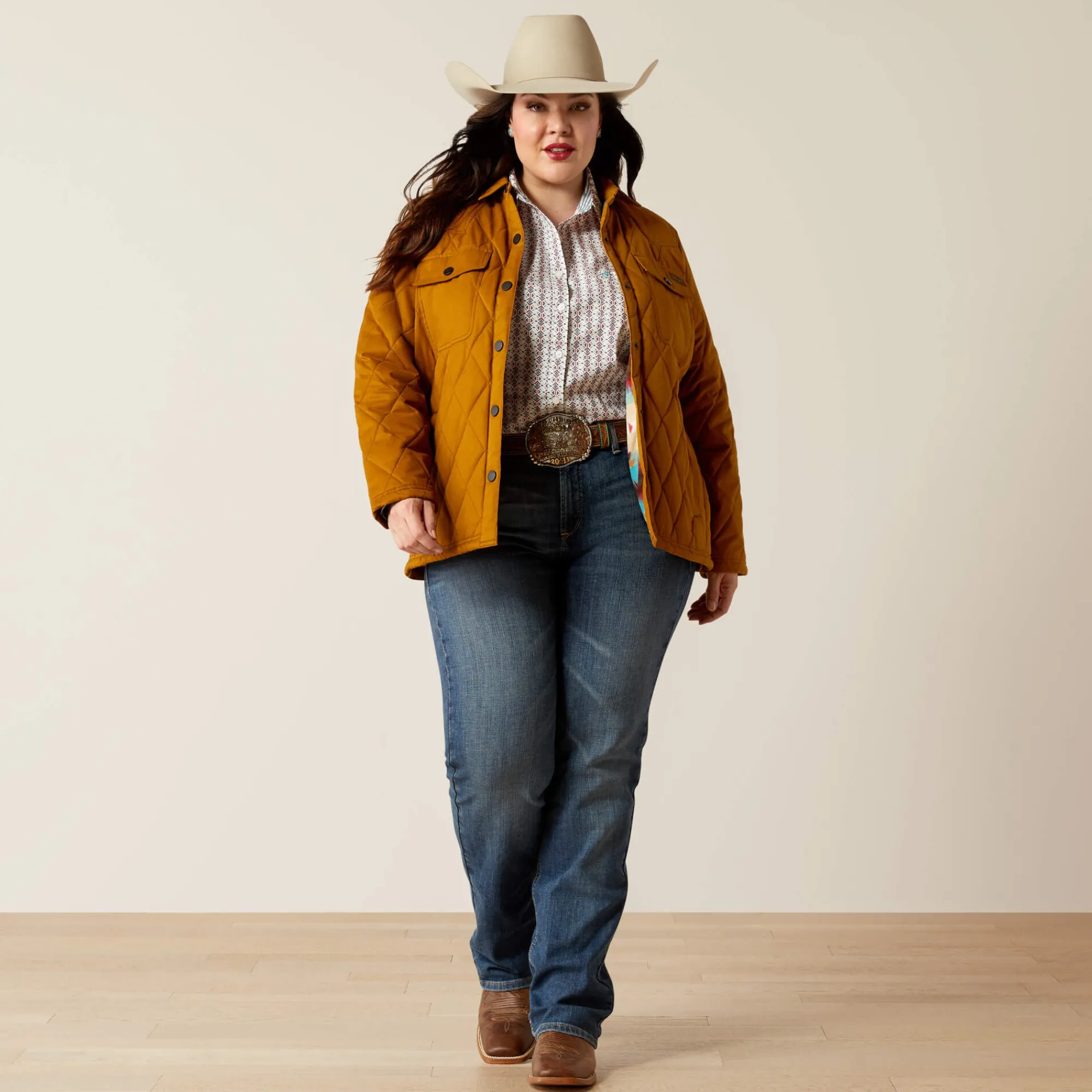 grizzly_quilted_barn_jack_5.webp Discount Grizzly Quilted Barn Jacket Damen Jacken | Oberbekleidung