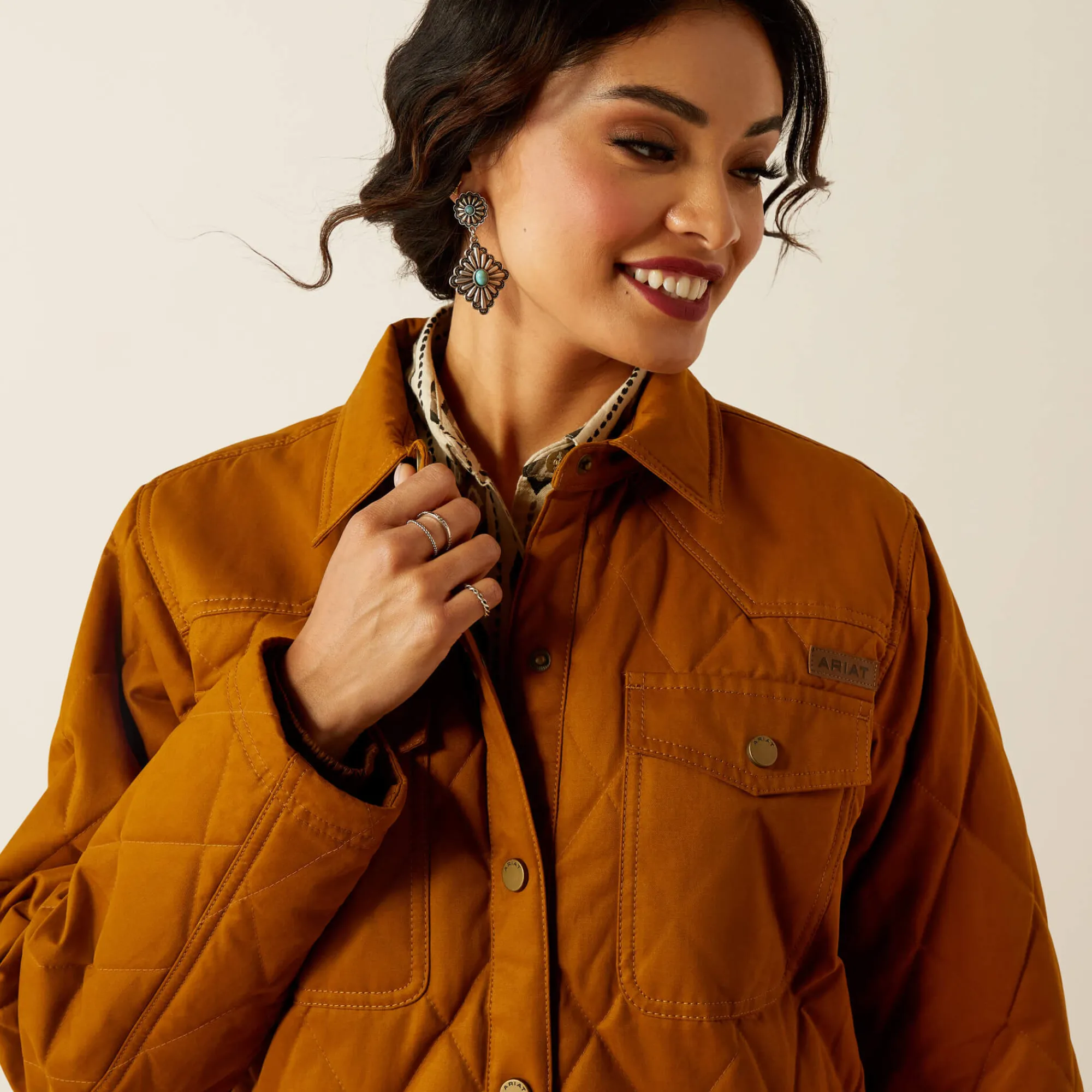 grizzly_quilted_barn_jack_6.webp Discount Grizzly Quilted Barn Jacket Damen Jacken | Oberbekleidung