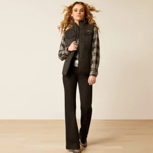 Hot Grizzly Quilted Gilet Damen Jacken | Oberbekleidung