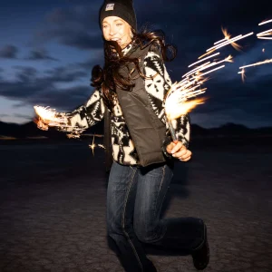 Hot Grizzly Quilted Gilet Damen Jacken | Oberbekleidung