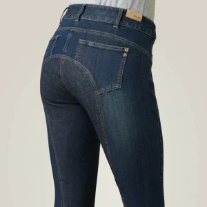 Cheap Halo Denim Full Seat Breech Damen Reithosen- & Leggings