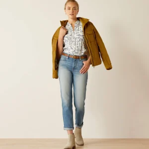 Shop High Rise Bridle Slim Straight Leg Jeans Damen Denim | Denim