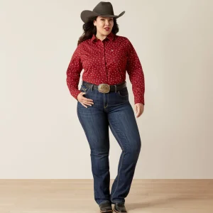 Fashion Kirby Stretch Western Shirt Damen Westernhemden | Oberteile & T-Shirts