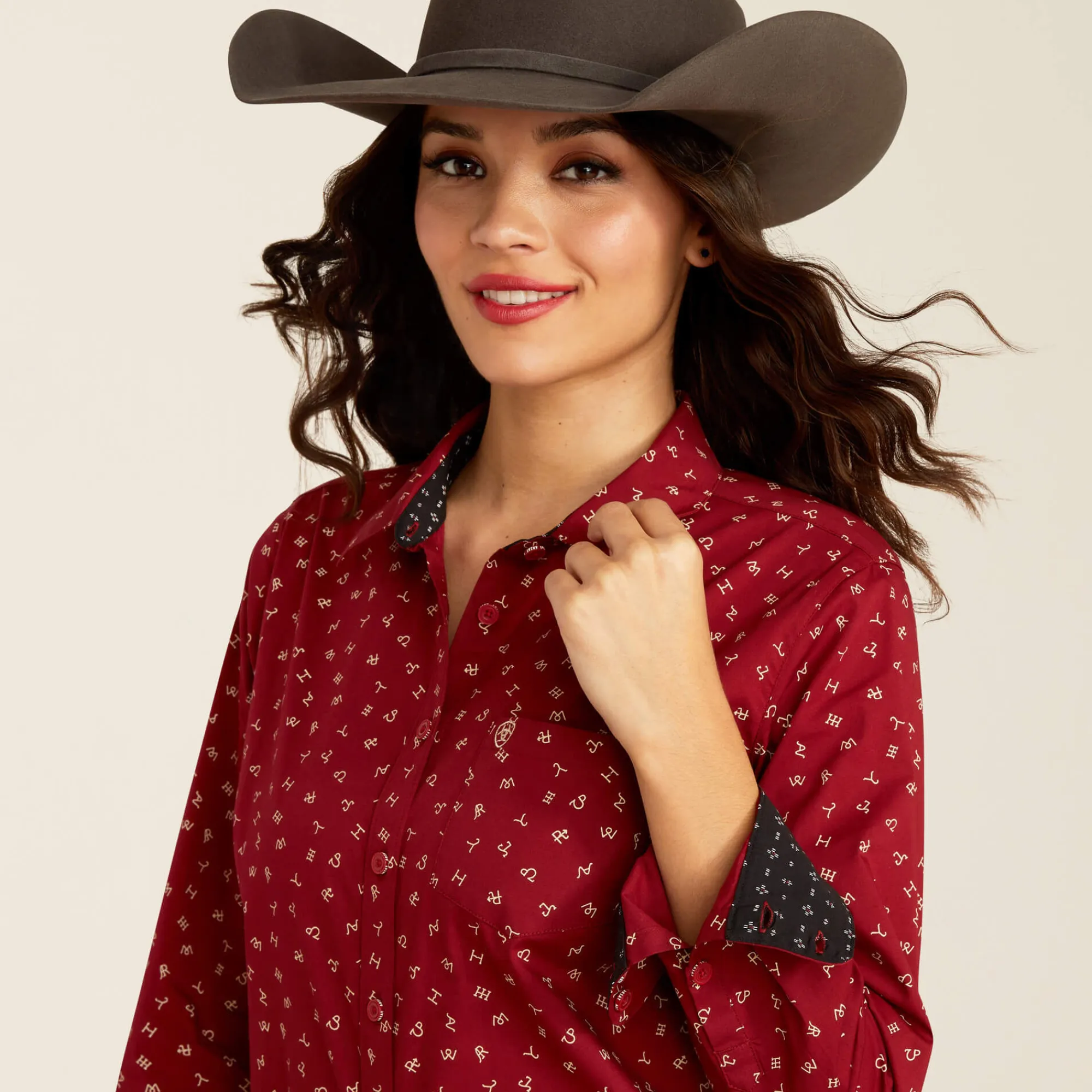 kirby_stretch_western_shi_6.webp Fashion Kirby Stretch Western Shirt Damen Westernhemden | Oberteile & T-Shirts