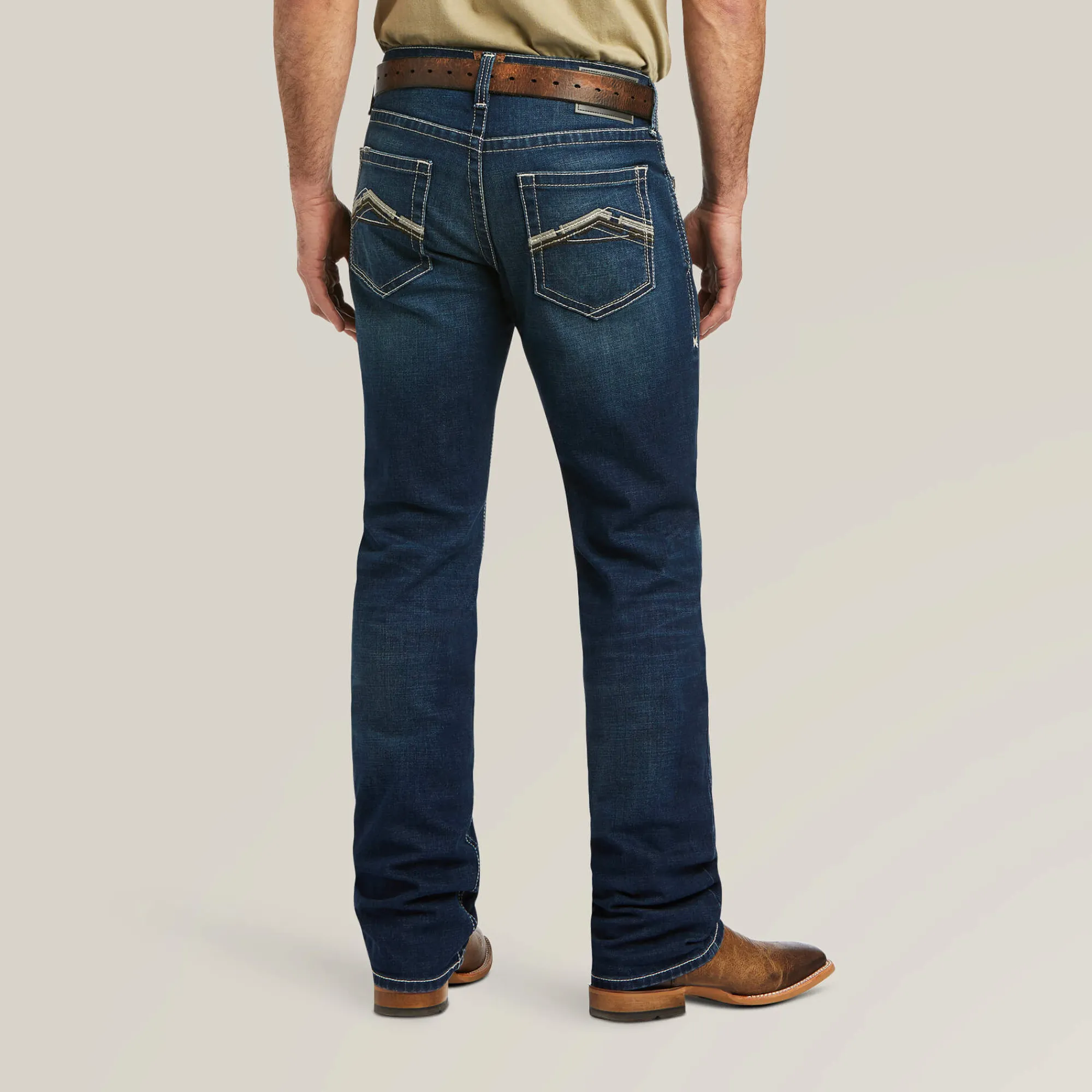 m_straight_stretch_remmin_1.webp Discount M5 Straight Stretch Remming Stackable Straight Leg Jean Herren Denim | Denim