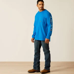 Discount MNS Rebar Cotton Strong Graphic T-Shirt Herren Tops & T-Shirts | Work