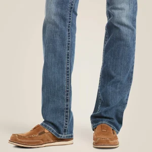 Best R.E.A.L. Mid Rise Icon Stackable Straight Leg Jean Damen Denim | Denim