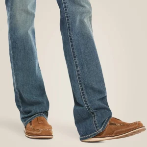 Best R.E.A.L. Mid Rise Icon Stackable Straight Leg Jean Damen Denim | Denim