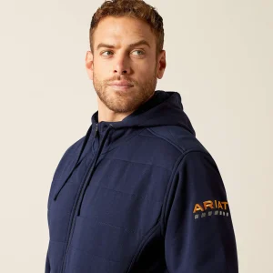 Discount Rebar All-Weather Insulated Full Zip Hoodie Herren Hoodies & Sweatshirts | Work