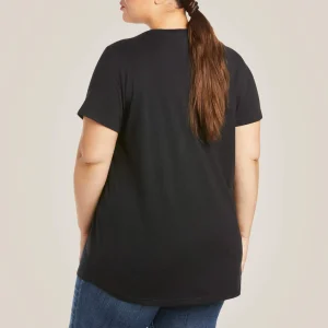 Store Rebar Cotton Strong V-Neck T-Shirt Damen Tops & T-Shirts | Work