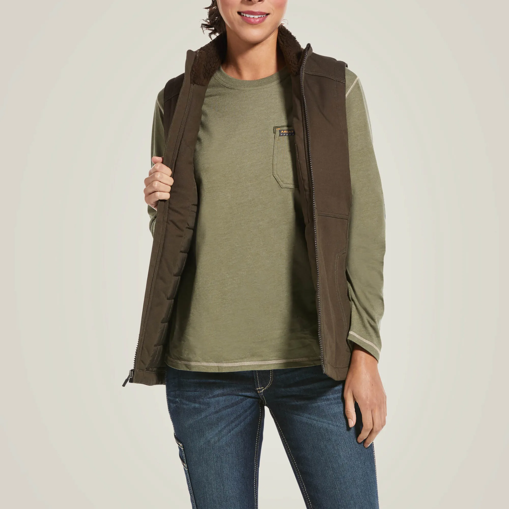 rebar_duracanvas_insulate_3-1.webp Outlet Rebar DuraCanvas Insulated Gilet Damen Jacken | Work