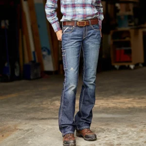 Store Rebar DuraStretch Riveter Straight Leg Jean Damen Arbeitsjeans | Work