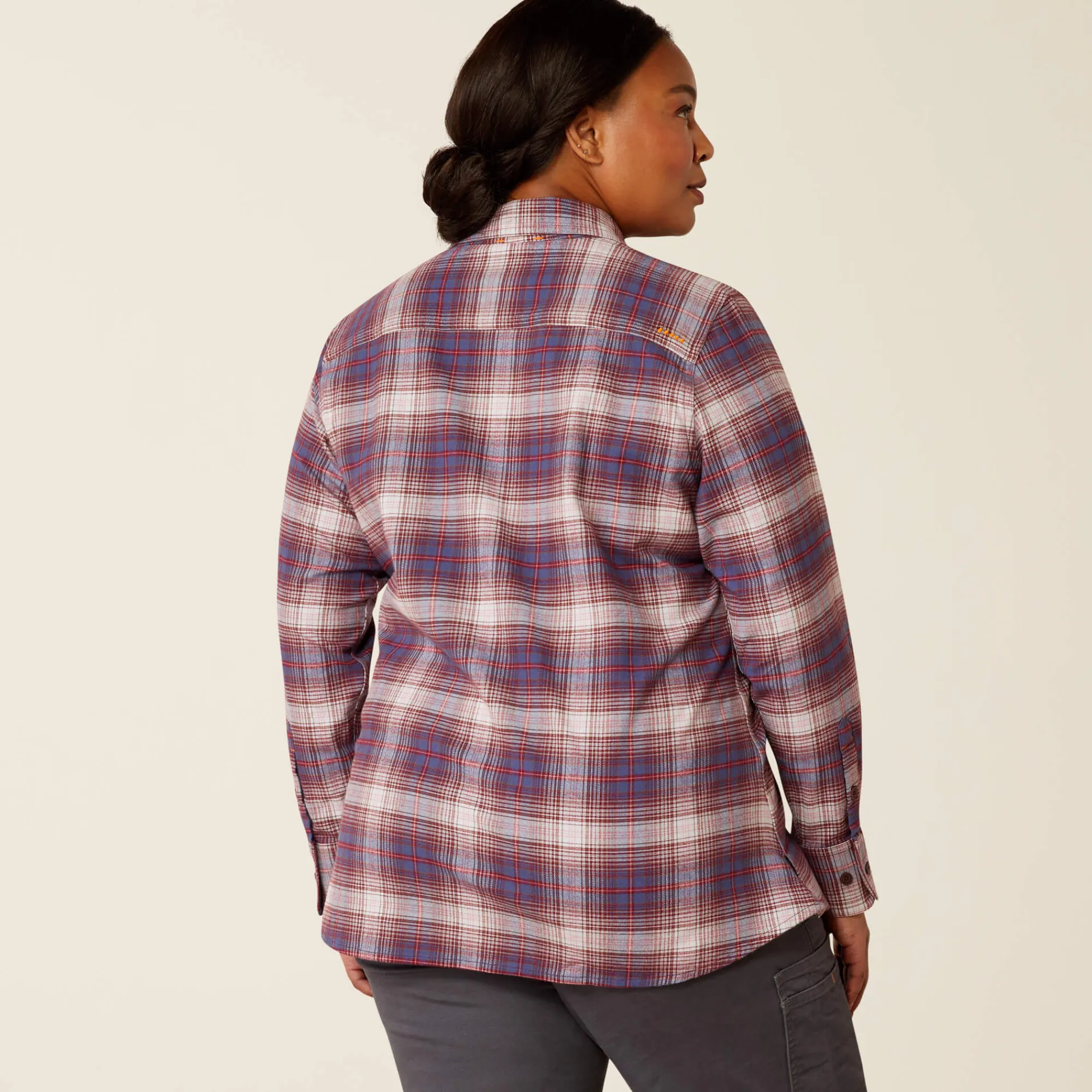 rebar_flannel_durastretch_3-1.webp Best Sale Rebar Flannel DuraStretch Work Shirt Damen Tops & T-Shirts | Oberteile & T-Shirts