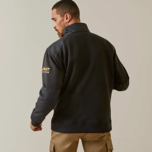 Fashion Rebar Workman Duracanvas 1/4 Zip Sweatshirt Herren Hoodies & Sweatshirts | Work