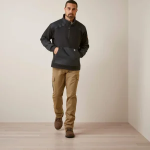 Fashion Rebar Workman Duracanvas 1/4 Zip Sweatshirt Herren Hoodies & Sweatshirts | Work