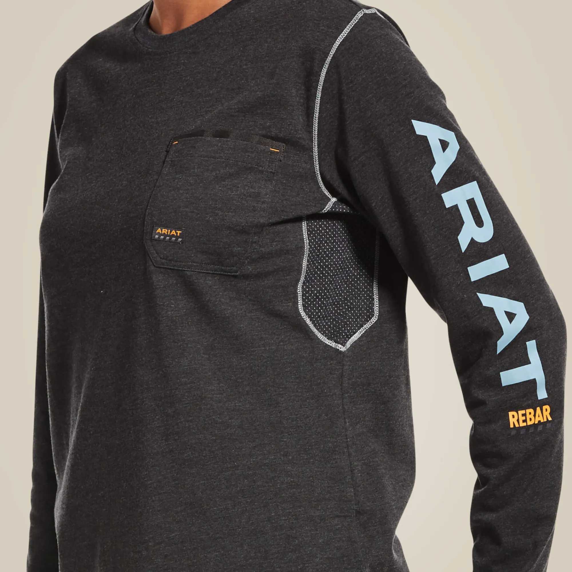 rebar_workman_logo_tshirt_2-3.webp Discount Rebar Workman Logo T-Shirt Damen Tops & T-Shirts | Work