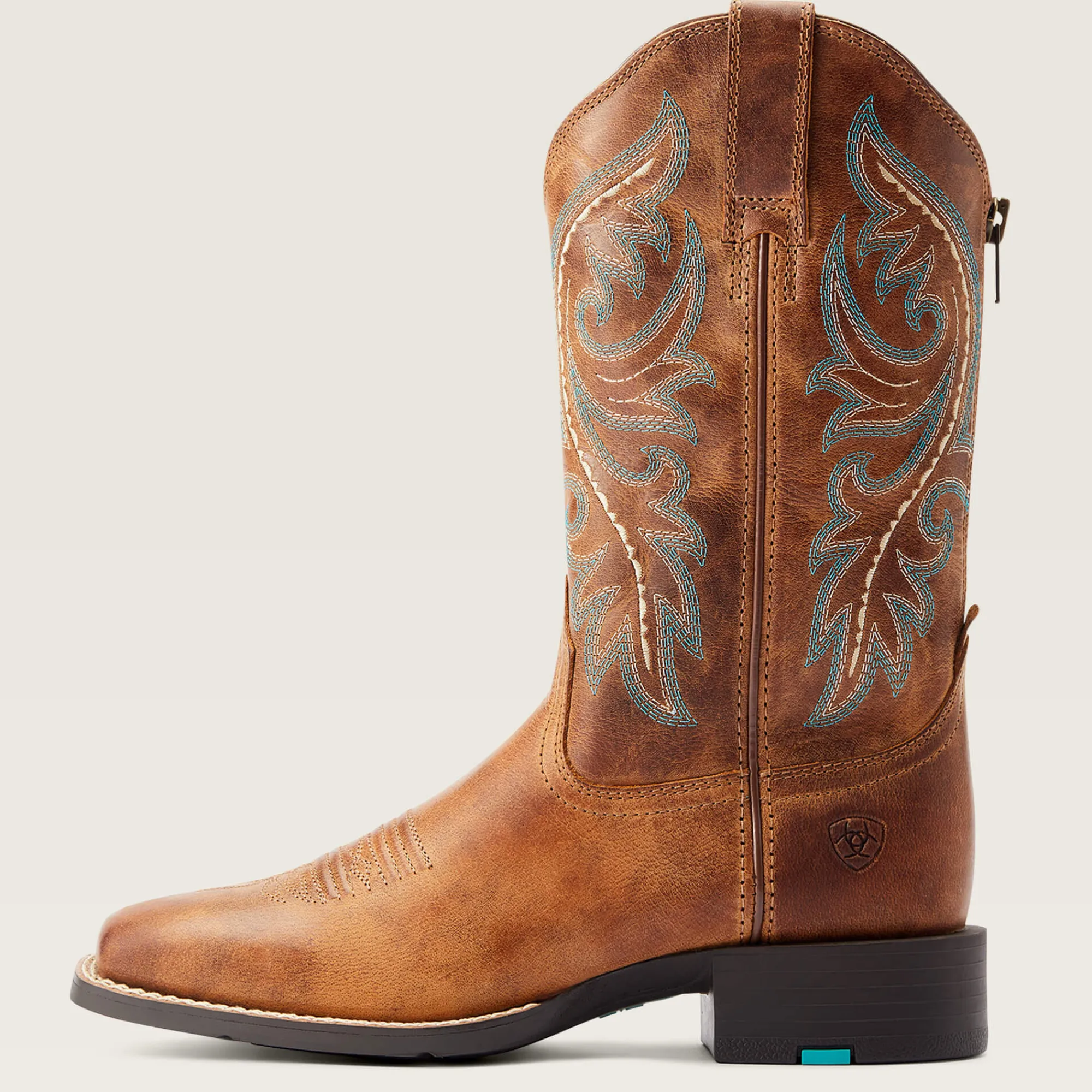 round_up_back_zip_western_1.webp Sale Round Up Back Zip Western Boot Damen Performance Westernstiefel | Western