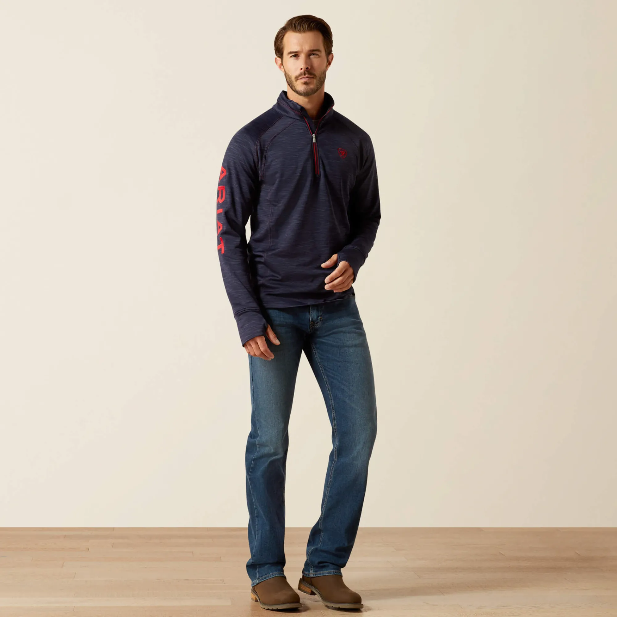 tek_team__zip_sweatshirt_2-6.webp Online Tek Team 1/2 Zip Sweatshirt Herren Sweatshirts & Hoodies