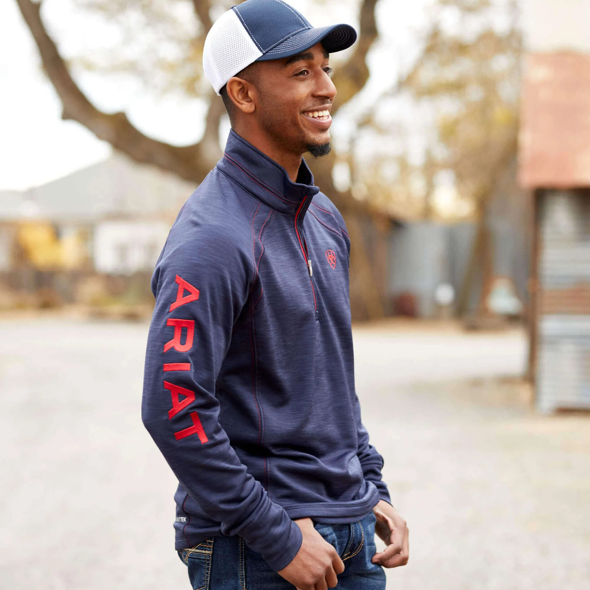 tek_team__zip_sweatshirt_5.webp Online Tek Team 1/2 Zip Sweatshirt Herren Sweatshirts & Hoodies